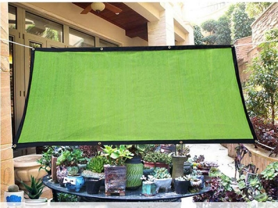 Wholesale 110 gsm colorful Sun Shade Net for Courtyard Plants 