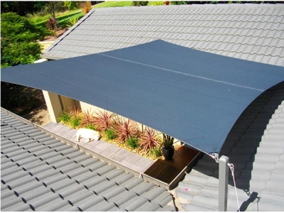 New style custom waterproof shade sail for roof
